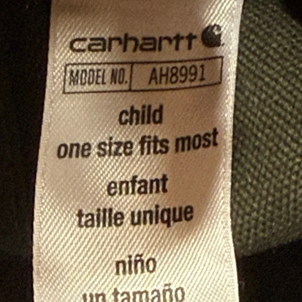 Carhartt child canvas